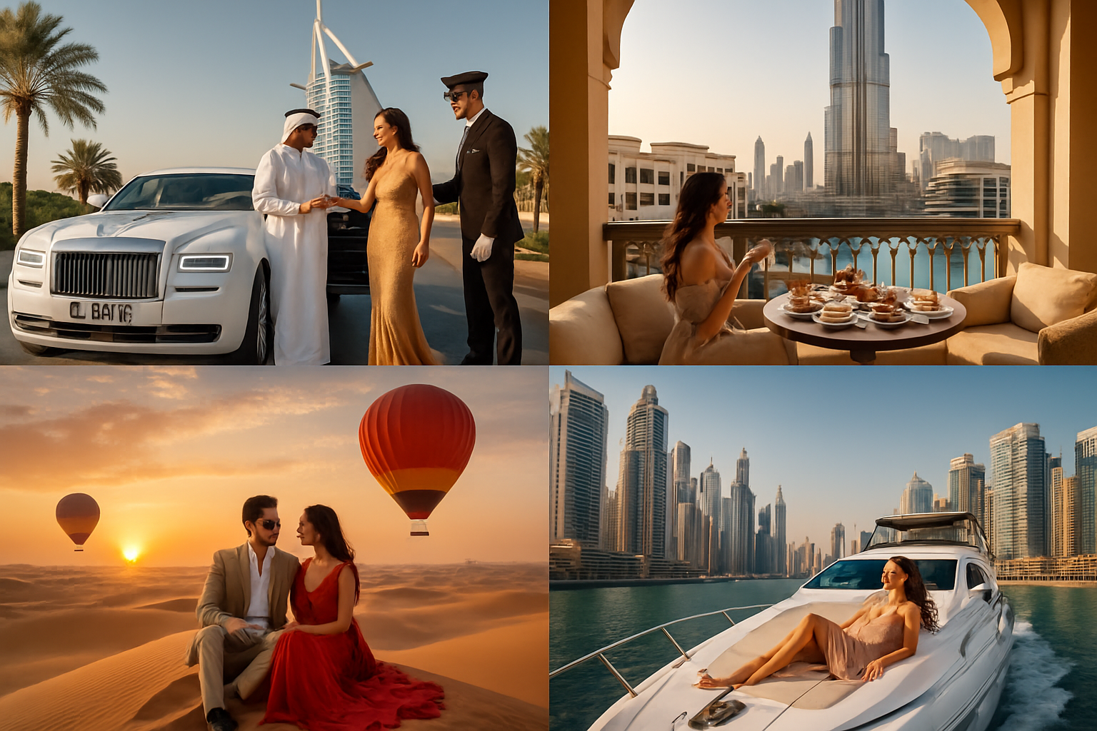 Luxury travel experiences in Dubai